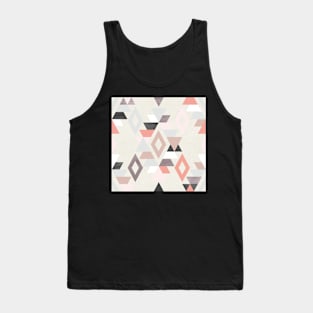 Modern Southwestern Adobe Style in Pink Tank Top